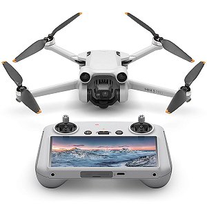 Drone DJI Mini 3 Pro RC com Tela Câmera 4K Anatel
