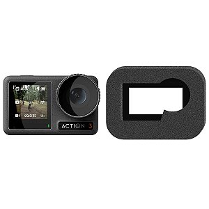 Espuma Acústica Protetora de Vento para a Osmo Action 3, 4 e 5