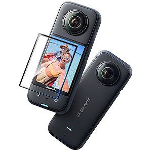 Película Protetora de Vidro para Tela de LCD da Insta360 X3