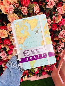 Caderno Inteligente Mapa Mundi