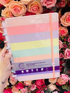 Caderno Inteligente Arco-Íris Pastel