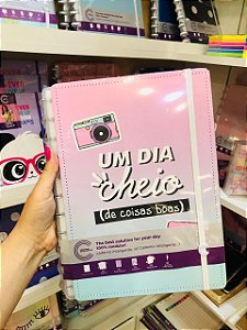 Caderno Inteligente Um dia Cheio de Coisas Boas Uatt G
