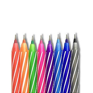 Caneta Esferográfica Spiro 0.7mm Colorida CIS