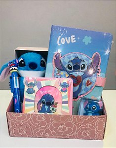 Kit Papelaria Stitch