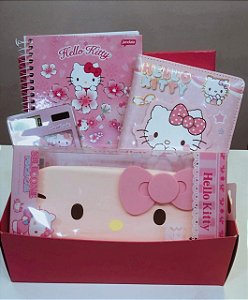 Kit Papelaria Hello Kitty