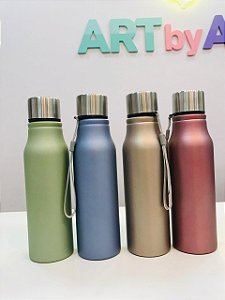 Garrafa Inox Colorida 750ml