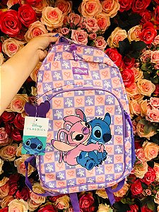 Mochila Stitch e Angel