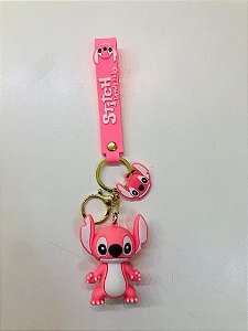 Chaveiro Luxo Stitch Angel