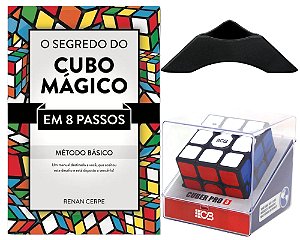 Cubo Mágico 3x3x3 Profissional Cuber Pro 3 - Cuber Brasil