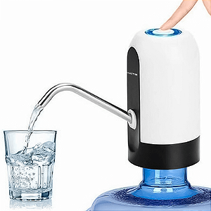 Bomba Elétrica para Galão de Água [Branco]