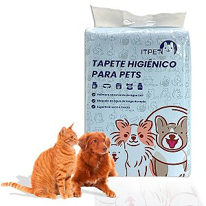 Tapete Higiênico para Cães [40 Unidades] – Tamanho 60x60 cm