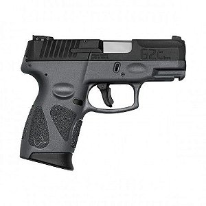 Pistola Taurus G2c - .9mm - 3,3" - 12+1 Tiros - Carbono Fosco Punho Gray