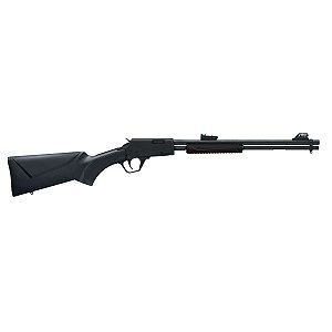 RIFLE CBC PUMP ACTION .22LR CANO 18″ – CORONHA POLIPROPILENO PRETO