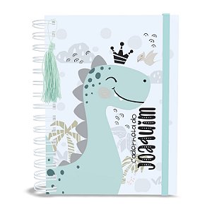 Caderneta de Saúde A5 Personalizada Dinossauro DinoBoy Menino