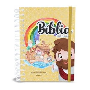 Bíblia para Crianças A5 Colorida - Capa Dura - Menina