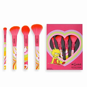 Kit de pinceis Revolution The Simpsons Summer of Love