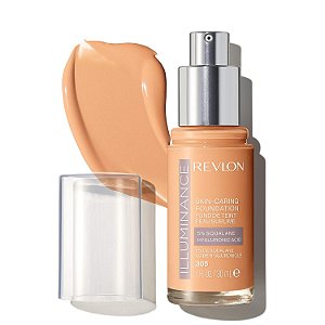 Base Revlon Illuminance Skin Caring 305 Medium Sand 30ml