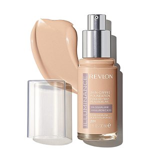Base Revlon Illuminance Skin Caring 201 Creamy Natural 30ml