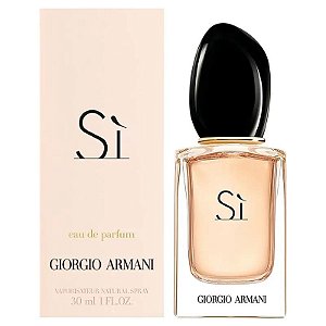 Si Giorgio Armani Perfume Feminino EDP 30ml Selo Adipec