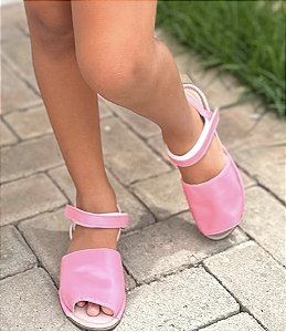 Sandália Avarca Rosa