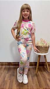 Conjunto Canelado Algodão Doce