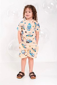 Conjunto Masculino Robozinho