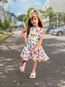 Vestido Bichinhos Colors