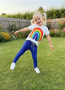 Conjunto Arco íris Legging