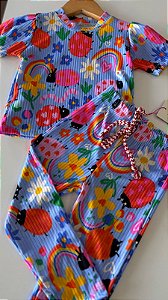 Conjunto Canelado Joaninha