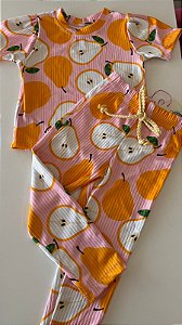 Conjunto Canelado Pêra