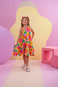 Vestido Margaridinhas