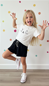 Conjunto Algodão Gatinho