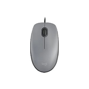 MOUSE USB SILENT M110 CINZA - LOGITECH