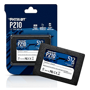 SSD 512GB SATA 3 2.5 P210 PATRIOT
