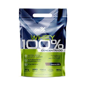 Whey Concentrado Sabor Chocolate - Sachê 900g