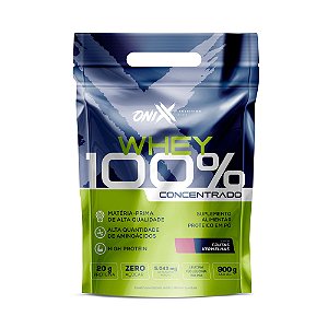 Whey Concentrado Sabor Frutas Vermelhas - Sachê 900g