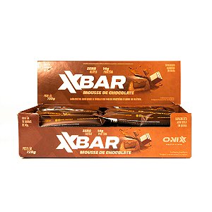 Barra de Proteína Sabor Mousse de Chocolate - Display c/ 18 und. de 40g