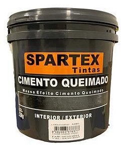Massa Cimento Queimado 5,6 KG SPARTEX