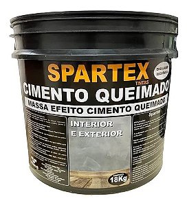 Massa Cimento Queimado 18 KG SPARTEX