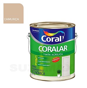Tinta Acrílica Camurça Coralar 3,6L
