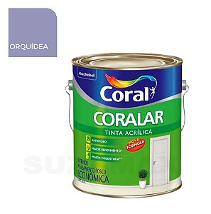 Tinta Acrílica Orquídea Coralar 3,6L