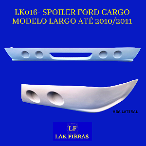 SPOILER FORD CARGO MODELO  (LARGO)  ATÉ 2010 - 2011