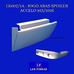 JOGO ABAS SPOILER ACCELO 915/1016