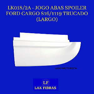 JOGO ABAS SPOILER FORD CARGO 816/1119 TRUCADO (LARGO)