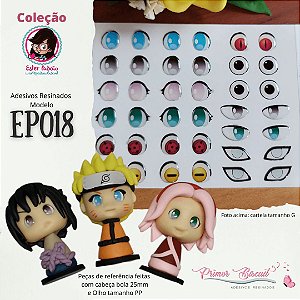Olho Adesivo Resinado - EP018 - Coleção Ester Paixão