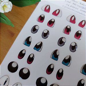 Adesivos Resinados MC0355 - Pokemon