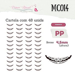 Boca Adesivos Resinados MC014 - PP - Divertida Mente
