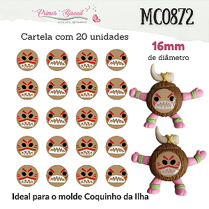 Adesivos Resinados - MC0872 - Coquinhos