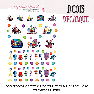Decalque - DC013 - com Fundo Transparente