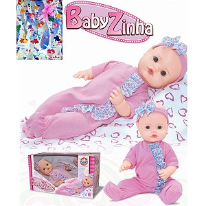 Boneca Babyzinha Em Vinil